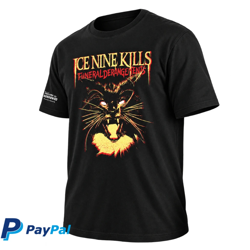 Ice Nine Kills Funeral Derangements Welcome To Horrorwood Tee