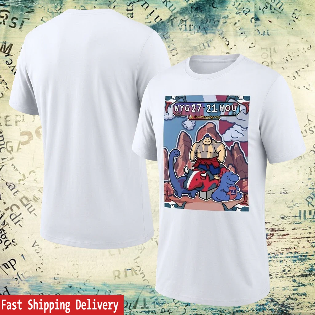 New York Giants vs Houston Texans 27-21 CornDoggy Sports Poster Shirt